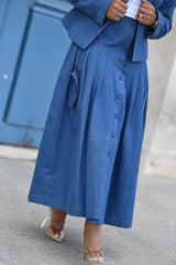 ROSE DENIM SKIRT