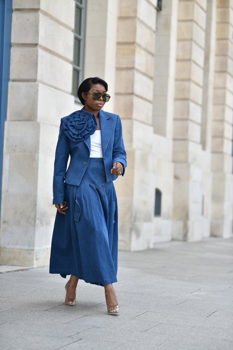 ROSE DENIM BLAZER